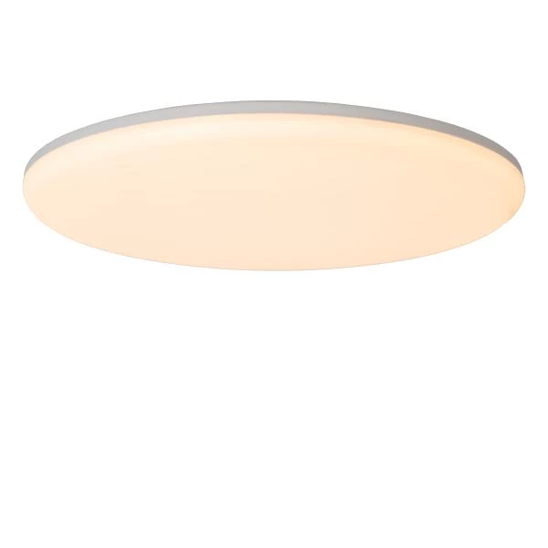 Lucide OLSON - Plafonnière Badkamer - Ø 45 cm - LED - CCT - 1x45W 3000K/6500K - IP44 - Opaal - detail 1